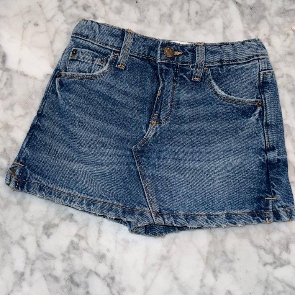 ZARA DENIM SKORT 2Y